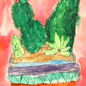 Cactus In A Pot - Aniston Crosley