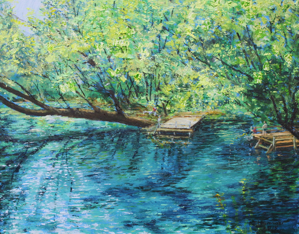 The Old Swimming Hole - Margaret Hammer