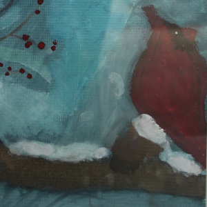Noran-Goett_Snow-Cardinal-Art-Classes-Cordovan-Student-Art-Show