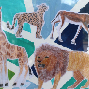 Joy-Kim_African-Animals-Adult-Art-Classes-Cordovan-Student-Art-Show