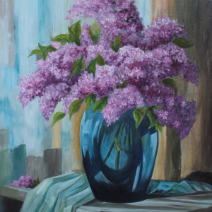 Gale-Hendricks_Spring-Lilacs-Art-Classes-Cordovan-Student-Art-Show