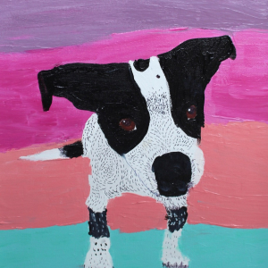 Lucy-Smith_Jasper-the-Dog-Cordovan-Art-Show