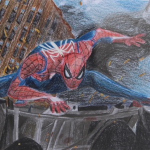 Logan-Prater_Spider-Man-Art-Classes-Cordovan-Art-School
