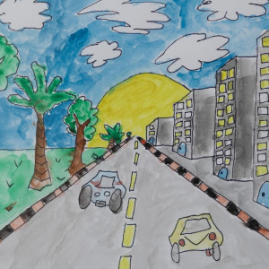 Jackson-King_City-Waking-Up_3rd-Place_050721_cordovan_art-show_submissions-299