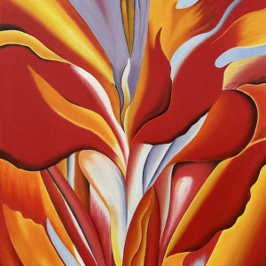 Bob-Harrell_Red-Canna-Lilly_1st