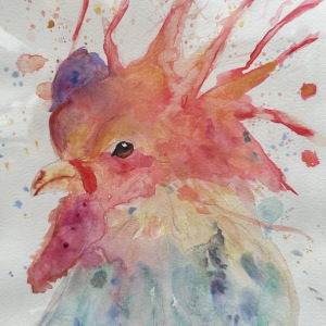 Ella-Sturman_Abstract-Rooster_1st