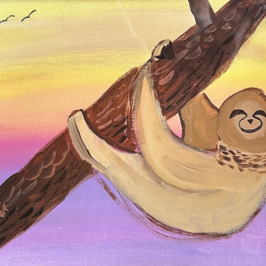 Maeve-Cunningham_Sunset-Sloth_3rd