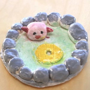 Irene-Kurian_Kirby-in-Pond_Viewers-Choice