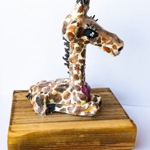 2nd-place-Sarine-Schutz-Clay-3D-Angel-the-Giraffe