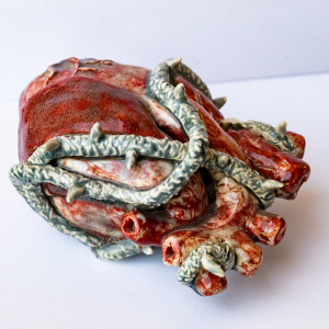 Viewers-Choice-Samuel-Flores-Garcia-Clay-3D-Thorned-Heart