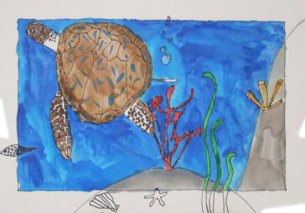 Underwater Turtle - Victor Bendixen