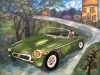 Monica Sinnott_Steve's MGB Roadster 1974_Honorable Mention_Adult Division_Cordovan Art School Student Show May 2015.jpg
