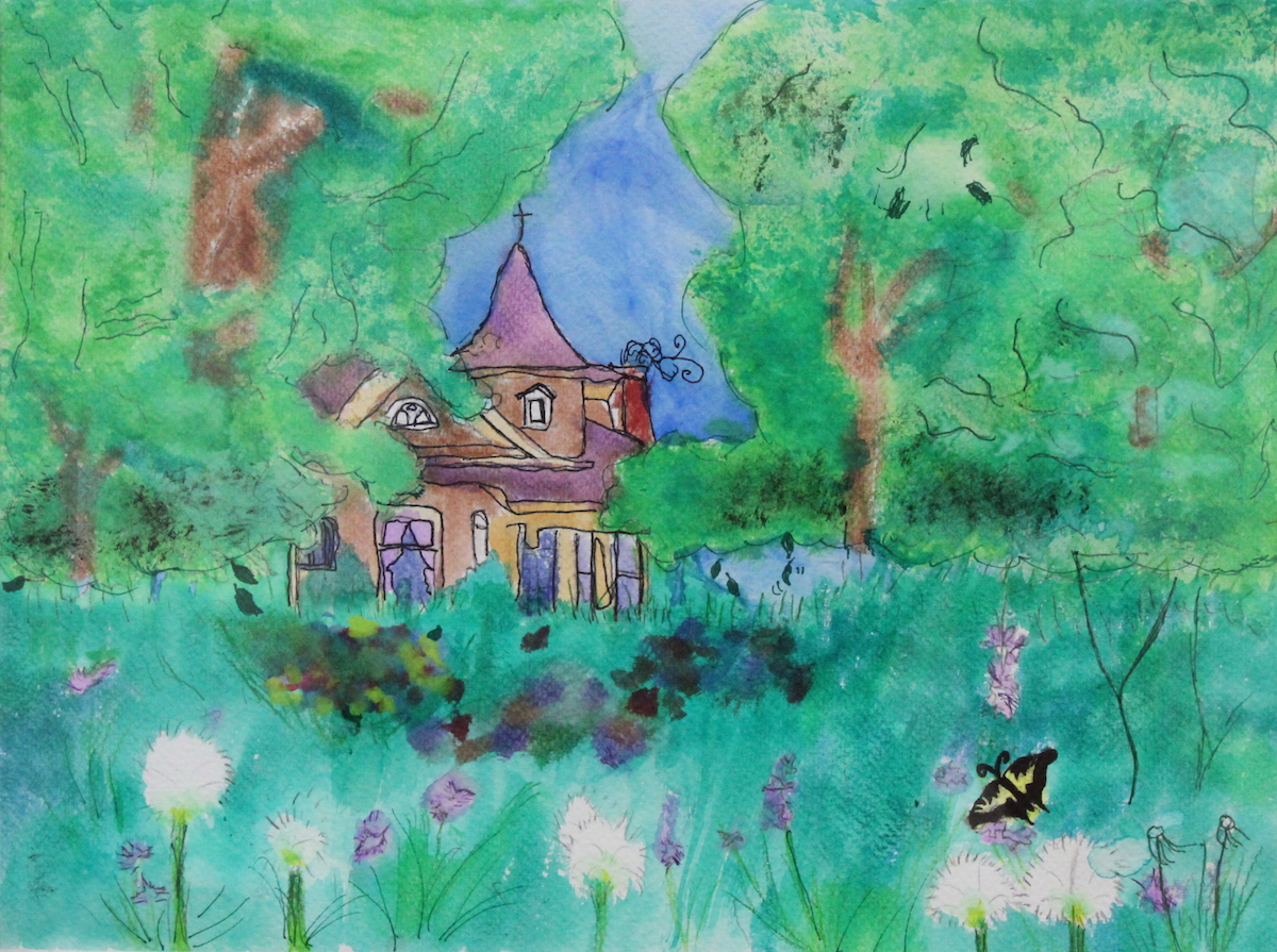 Khadeejah Ahmed_A house in the woods_1st place 6-8