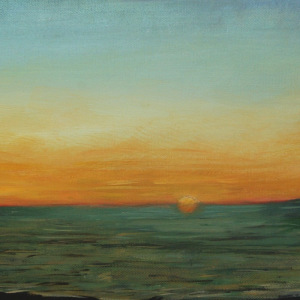 sunset-beach_Cordovan-Art-School-Student