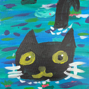 Best-in-show-Zara-Smith-6-8-Cat-in-Water