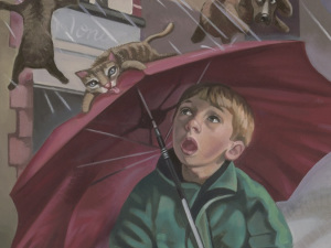 raining-cats-dogs-by-John-Howell_Cordovan-Art-School-Faculty