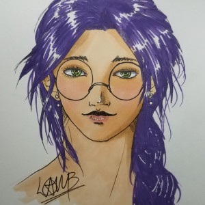 purple-hair