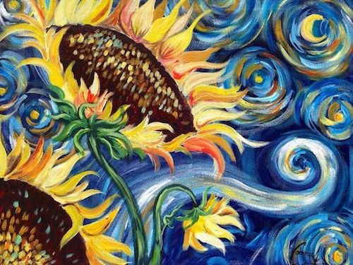 Sunflower Van Gogh